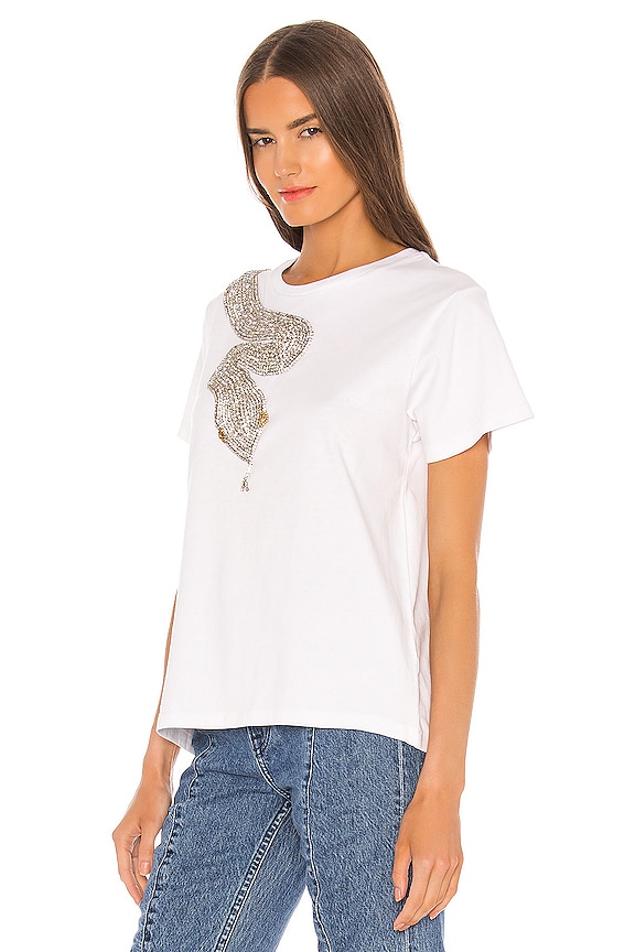 view 2 of 5 Snake Tee in White