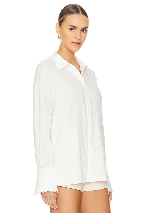 view 2 of 5 Whitley Shirt in White