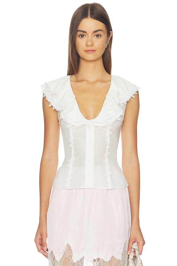 view 1 of 5 Myrth Top in White