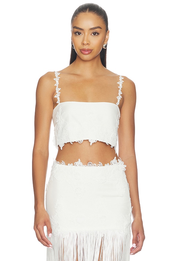 view 1 of 5 Dextra Top in White