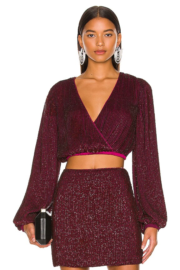 view 1 of 5 Viva Top in Plum