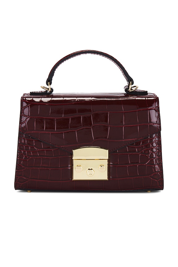 view 2 of 5 RENEE 백 in Burgundy Croco
