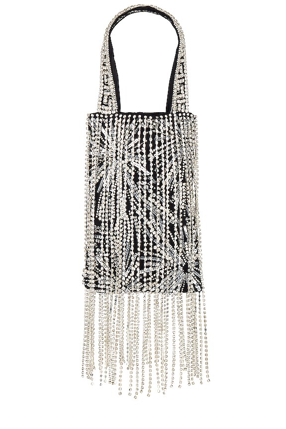 view 2 of 4 Avery Crystal Bag in Silver And Black in Silver & Black