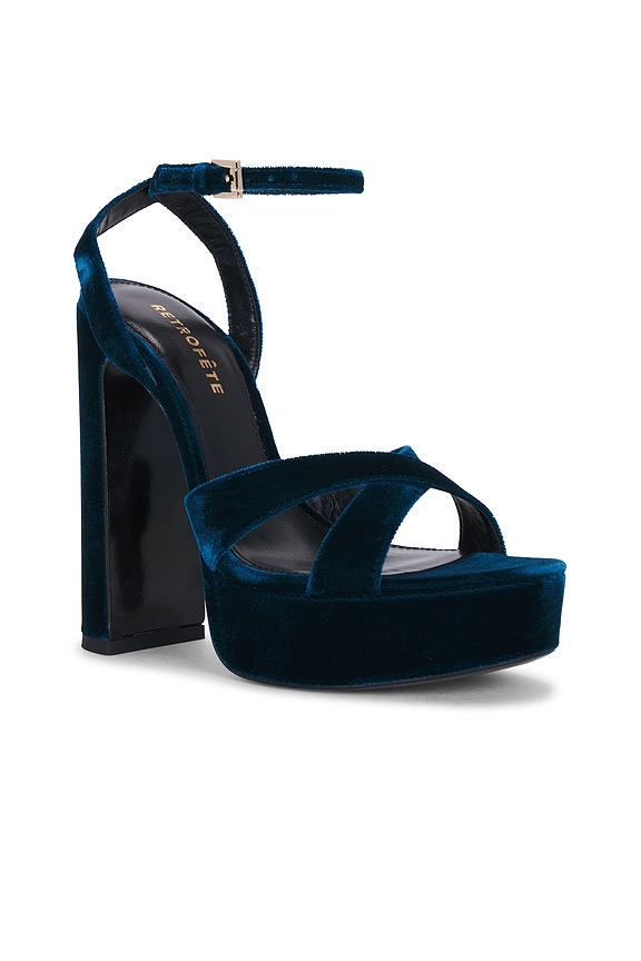 view 2 of 5 Melodia Platform Sandal in Dark Sarcelle