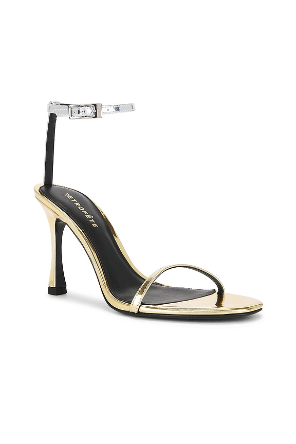 view 2 of 5 Fowla Sandal in Silver & Gold