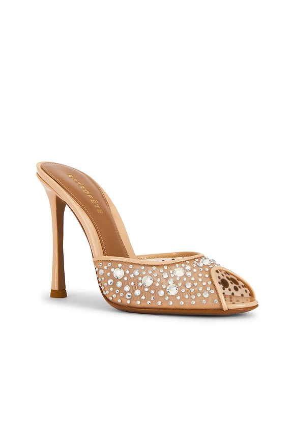 view 2 of 5 Alonia Sandal in Nude & Silver