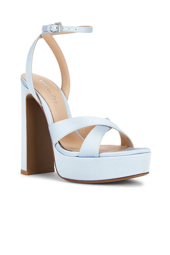 view 2 of 5 SANDALIA MELODIA PLATFORM in Glace