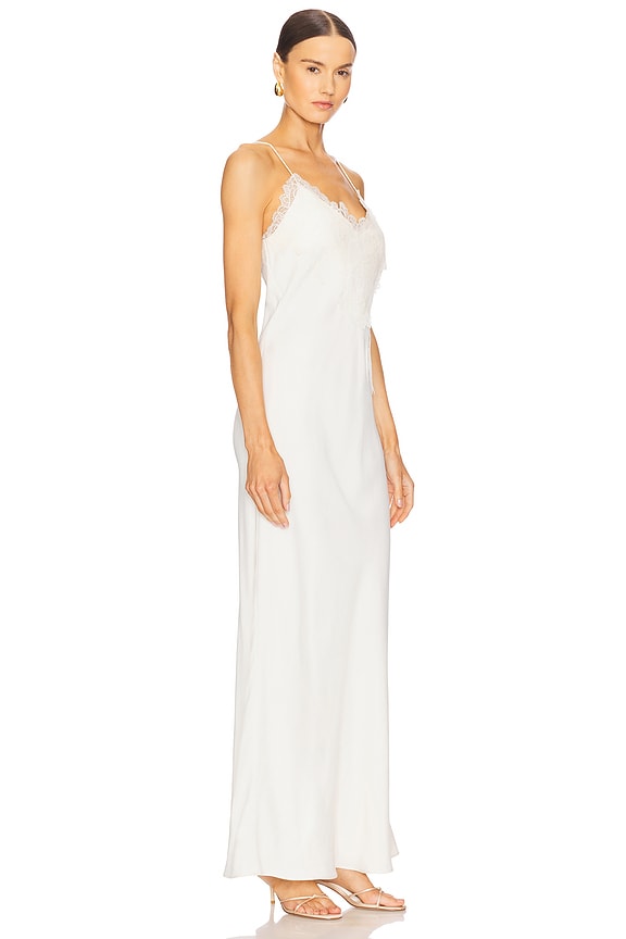 view 2 of 4 Lace Slip Dress in Cream