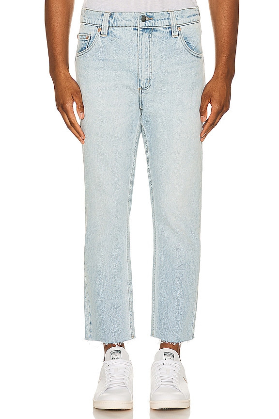 ROLLA'S Relaxo Chop Skinny Jean in Bonzer Blue | REVOLVE