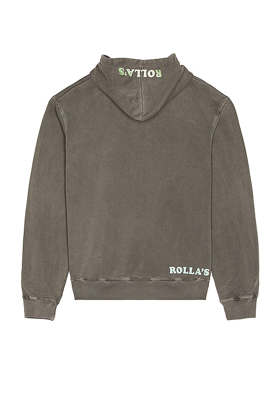 view 2 of 3 MTV Washed Black Hoodie in Washed Black