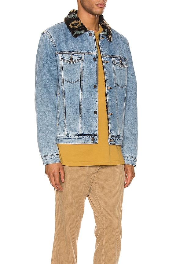 view 2 of 6 Denim Sherpa in Polar Blue
