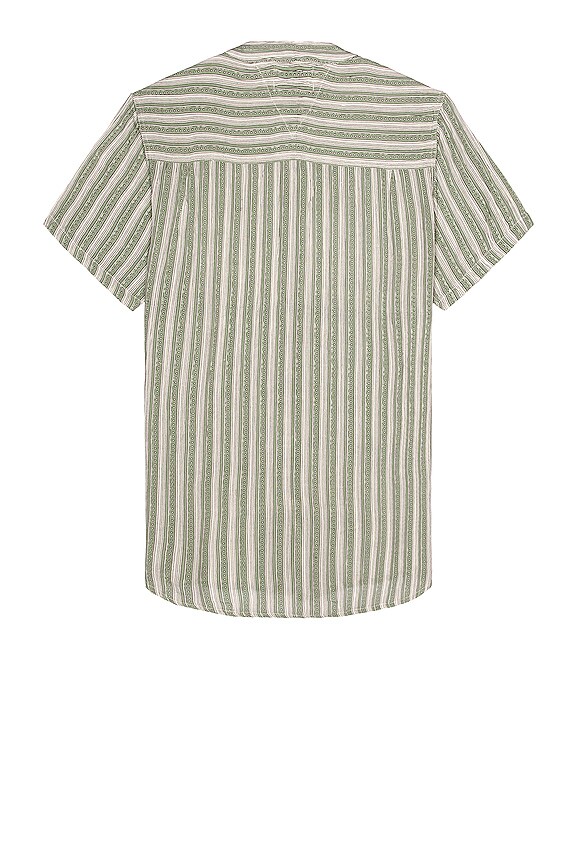 view 2 of 4 Bon Shirt Sun Stripe in Moss