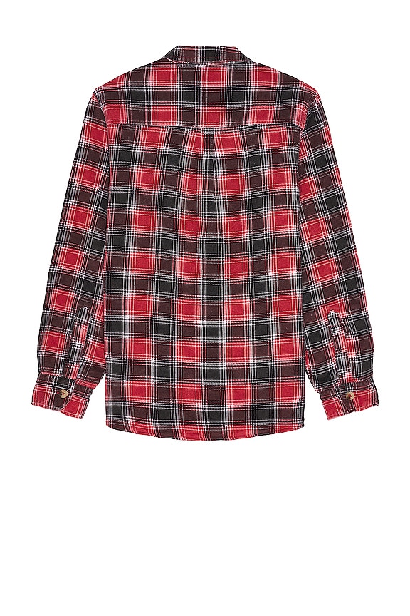 view 2 of 3 Men At Work Quilted Cord Check Shirt in Multi