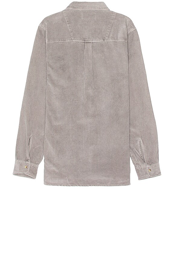 view 2 of 5 Men At Work Cord Shirt in Grey