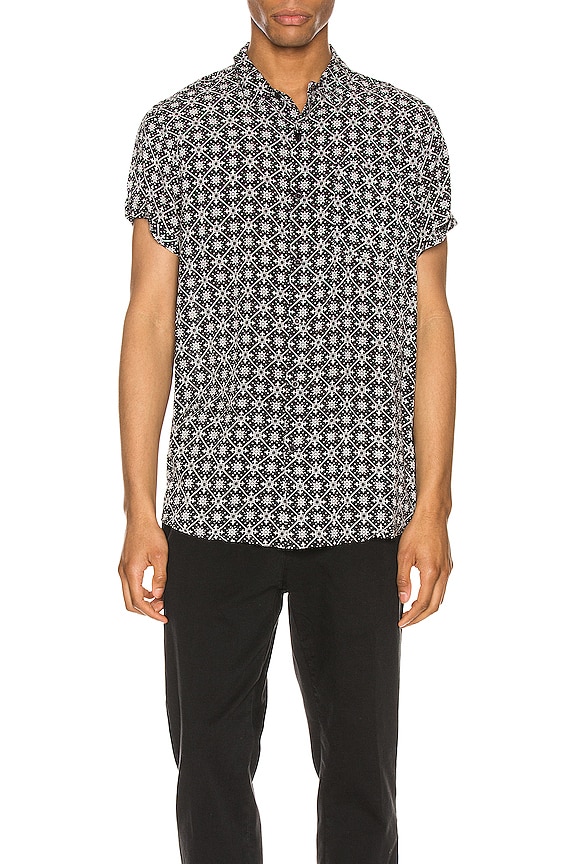 view 1 of 5 T-SHIRT MANCHES COURTES SUN WARRIOR in Black & White