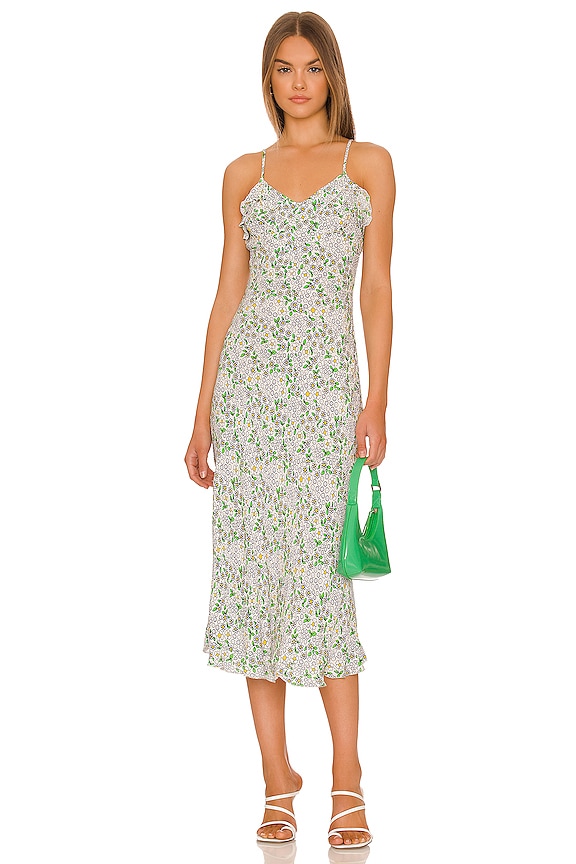 view 1 of 3 Shelley Floral Dress in Dove