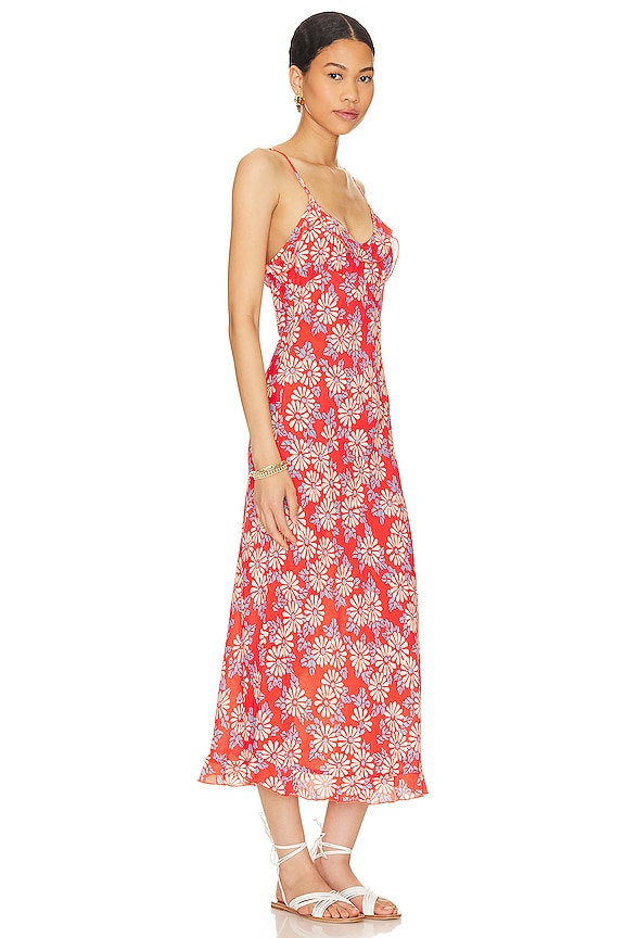 view 2 of 3 X Revolve Shelley Rambling Midi Dress in Blood Orange