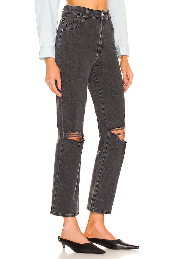 view 2 of 4 Original Straight Worn Jean in Brad Black