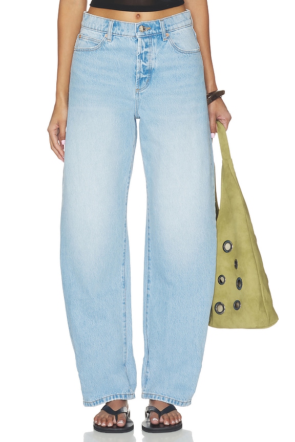 view 2 of 7 Arc Barrel Jeans in Swoon