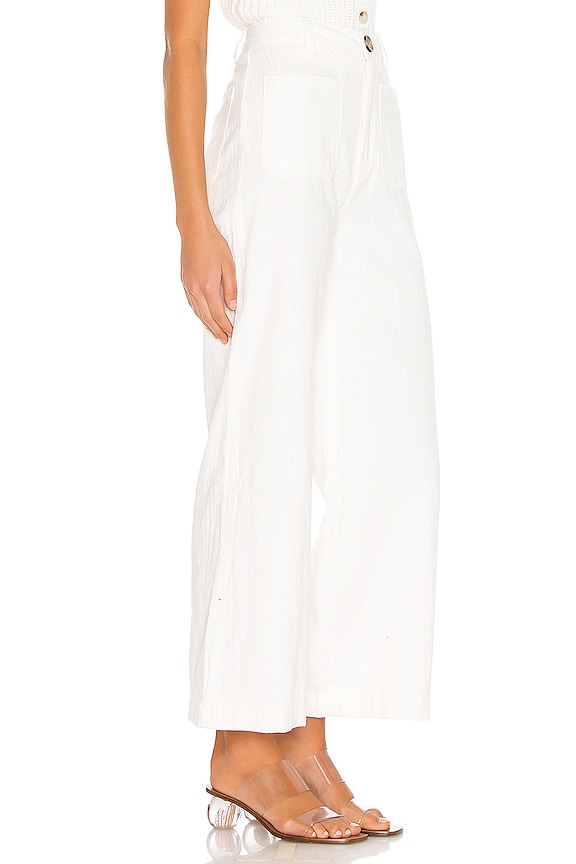 view 2 of 4 Sailor Ramie Wide Leg in Vintage White