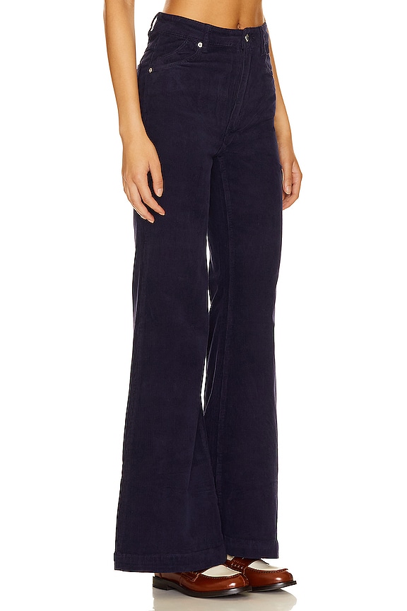 view 2 of 4 PANTALON FLARE EASTCOAST in Navy