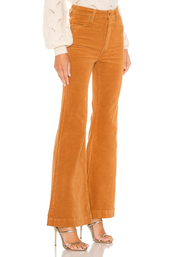 view 2 of 4 Eastcoast Corduroy Flare in Tan