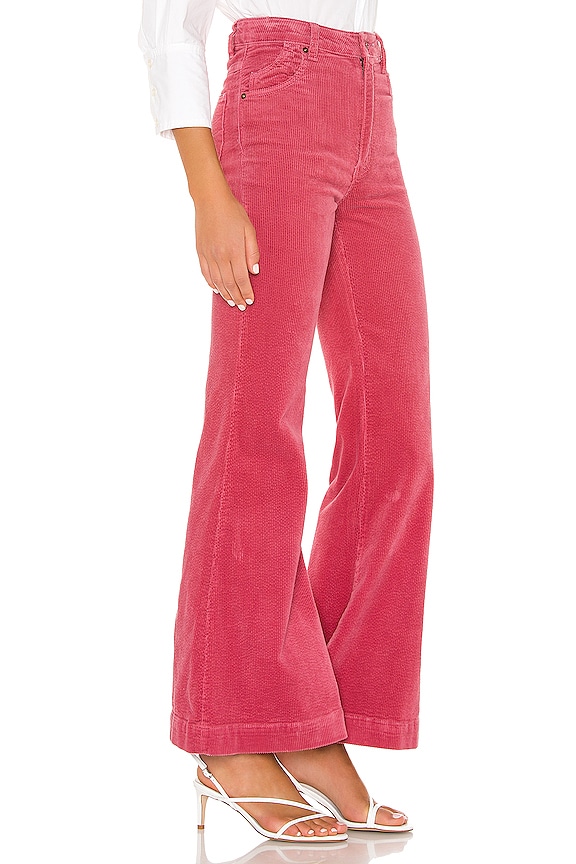 view 2 of 4 Eastcoast Corduroy Flare in Rose Cord