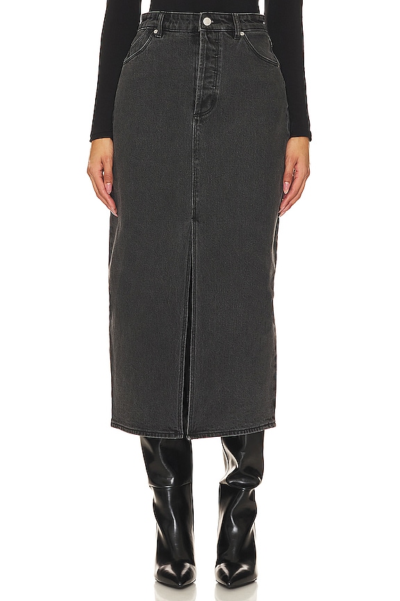 view 2 of 5 JUPE MIDI CHICAGO in Brad Black