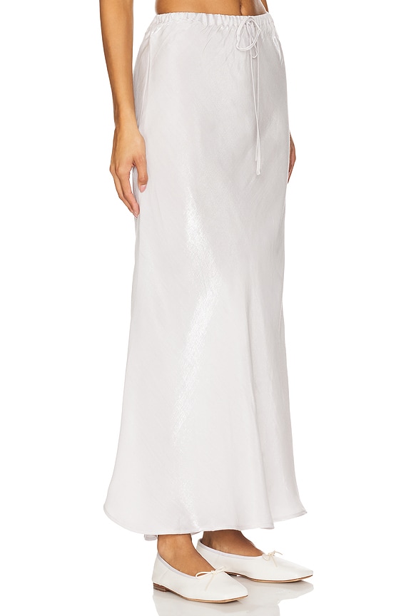 view 2 of 6 Slip Skirt in Pearl