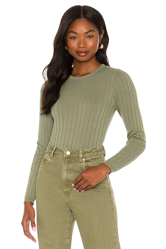 view 1 of 4 Jane Knit Tee in Fern