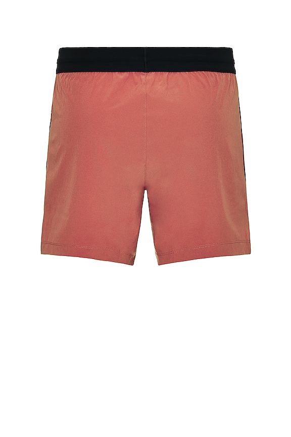 view 2 of 5 SHORT in Red Moscato