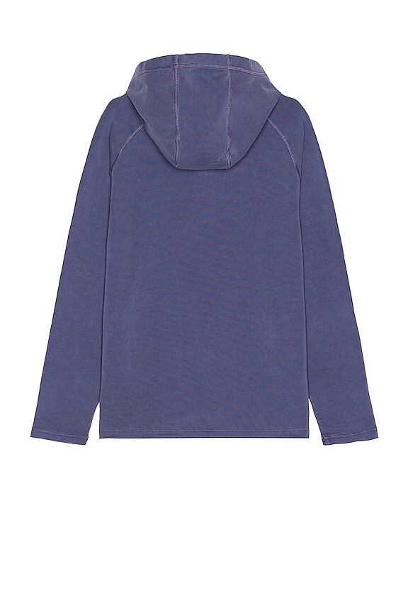 view 2 of 3 Bolinas Hoodie in Sun Dyed Indigo