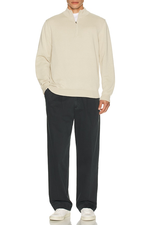 view 2 of 4 Commuter 1/4 Zip Sweater in Bone