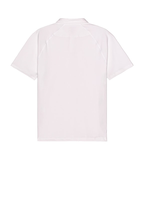 view 2 of 4 Delta Pique Polo in White