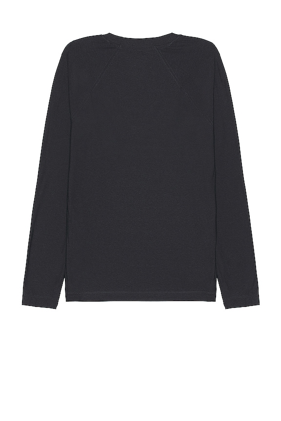 view 2 of 4 Reign Long Sleeve T-Shirt in Black Heather