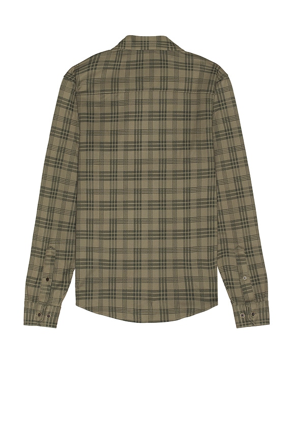 view 2 of 3 셔츠 in Turtle Green Plaid