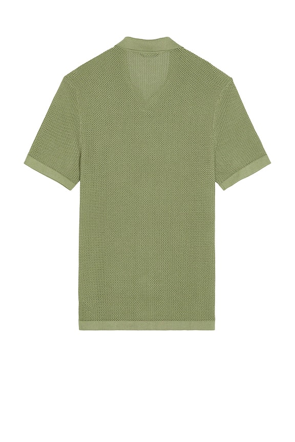 view 2 of 4 Coastal Johnny Collar Polo in Green Sage