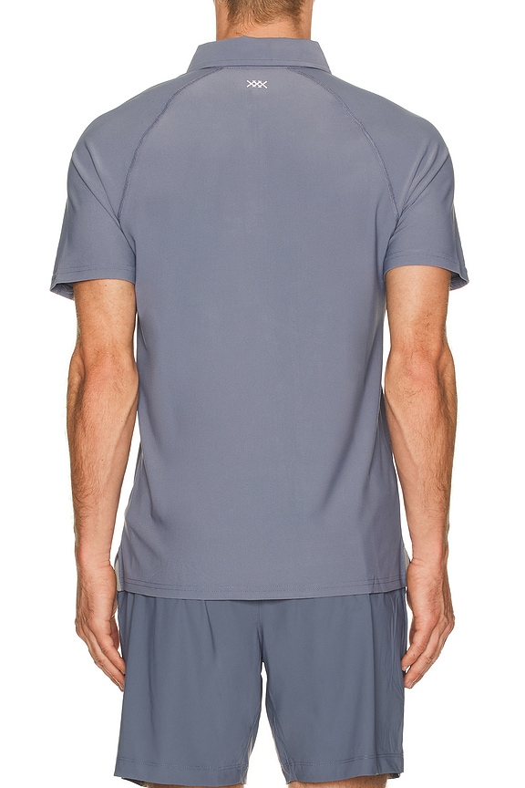 view 2 of 4 Regatta Pique Polo in Shale Blue