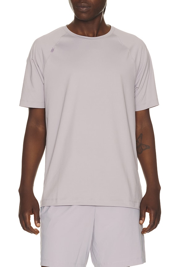 view 1 of 4 Reign Short Sleeve Tee in Purple Smoke