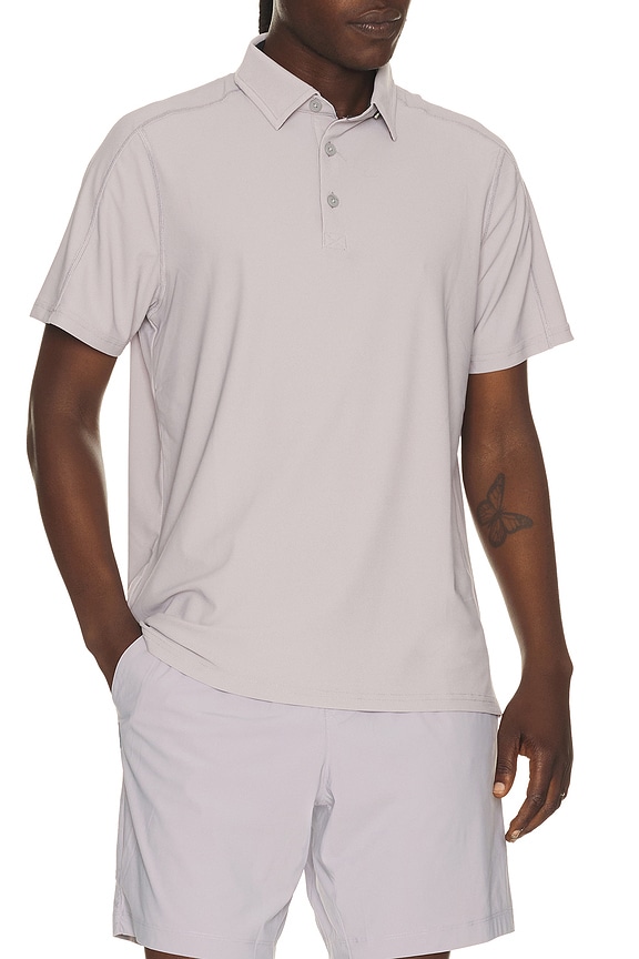 view 1 of 4 Regatta Pique Polo in Purple Smoke