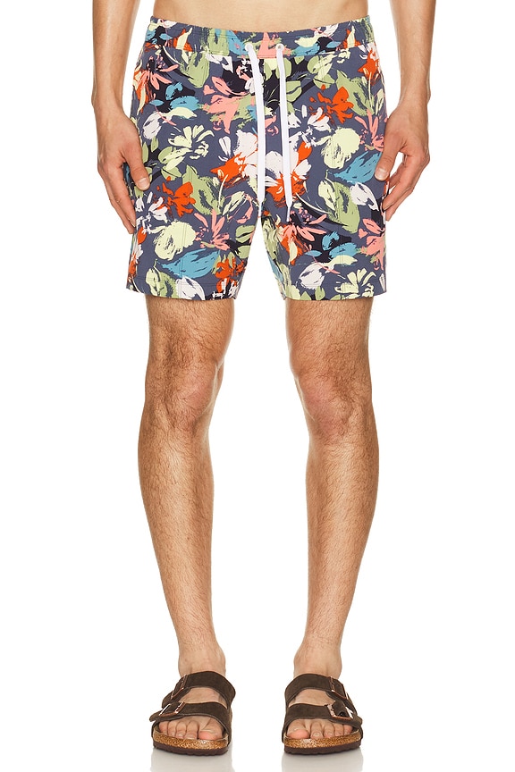 view 1 of 4 TRAJE DE BAÑO R&R in Navy & Dusty Sage Floral