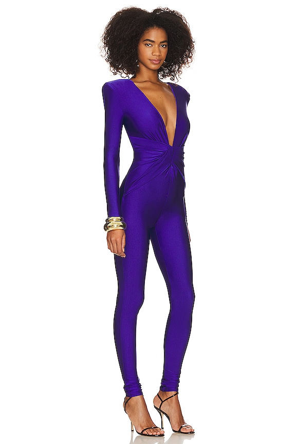 view 2 of 3 ОБЛЕГАЮЩИЙ КОМБИНЕЗОН RHODES in Violet