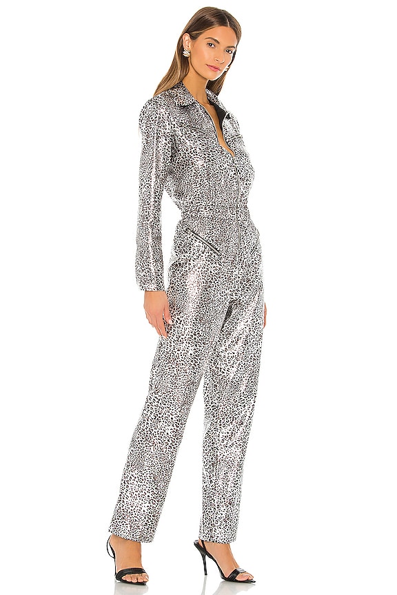 view 2 of 4 Ozzy Jumpsuit in Silver