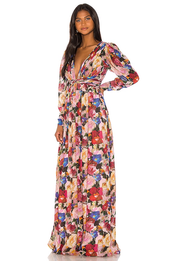 view 2 of 4 CARMELLA 가운 in Mulberry Multi