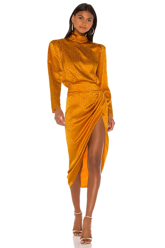 view 2 of 6 ПЛАТЬЕ МИДИ KAIRA in Marigold