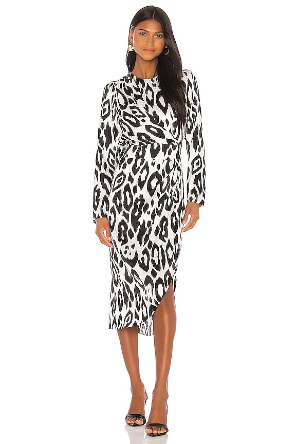 view 1 of 3 VESTIDO JADE in Black & White
