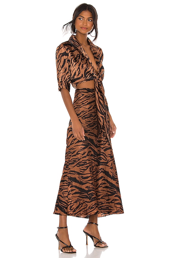 view 2 of 3 Carol Dress in Walnut