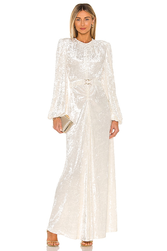 view 1 of 3 Korin Belted Dress in Ivory