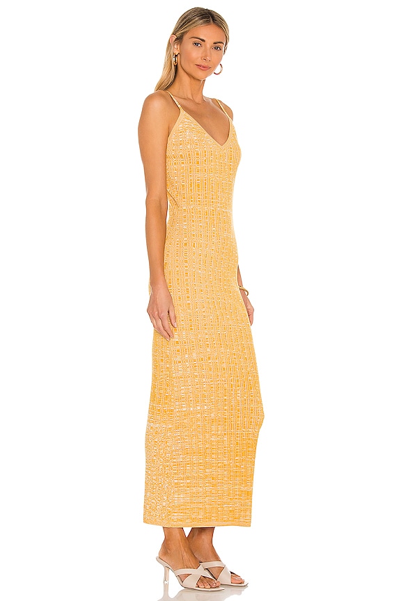 view 2 of 3 Simone Knit Dress in Canary Multi