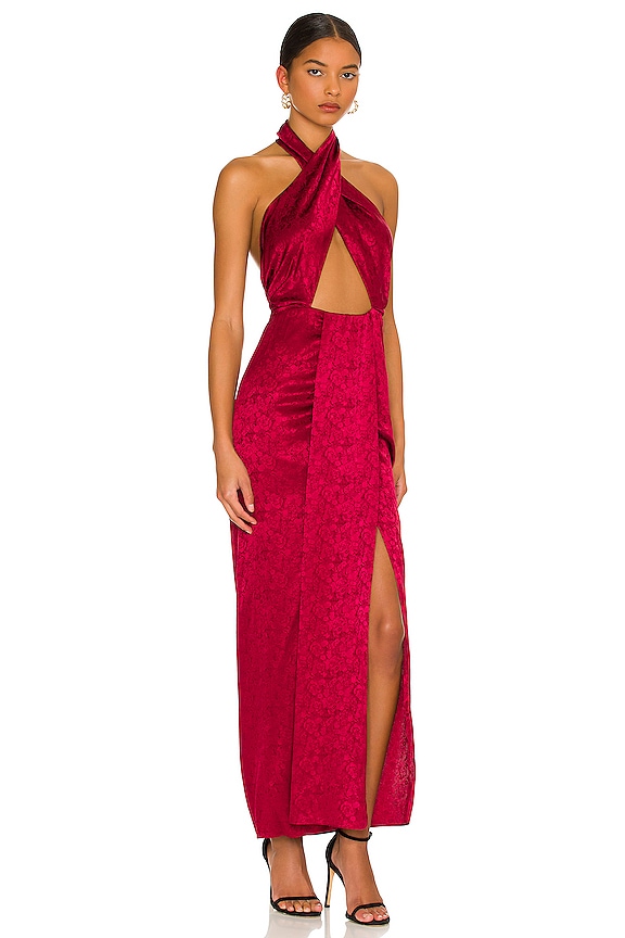 view 2 of 4 X REVOLVE Brenna Dress in Rhubarb